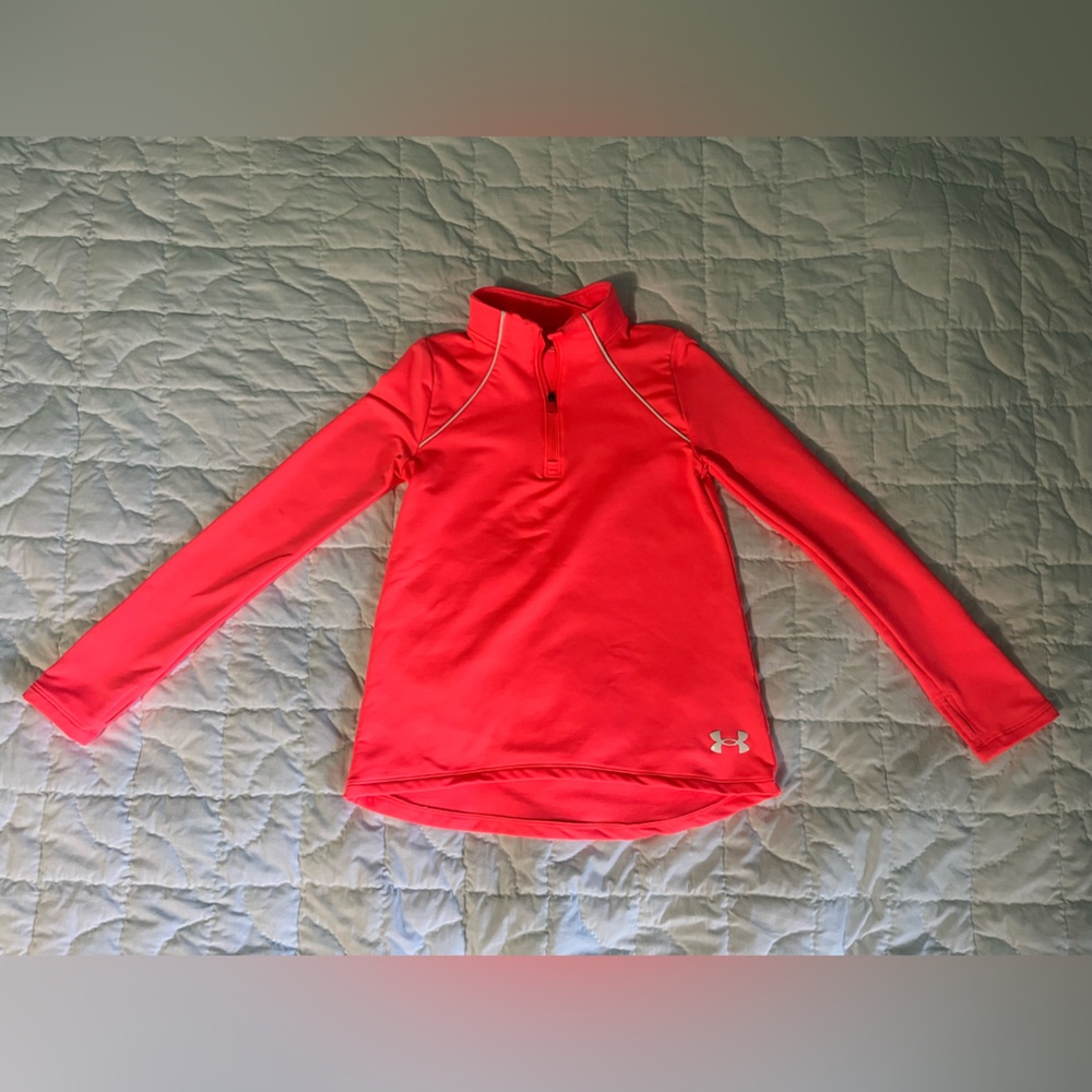 Under Armour Coral Quarter Zip Pullover